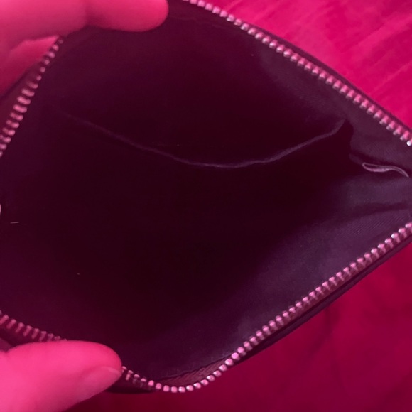 Coach Bow Brown and Black Wristlet - Picture 3 of 3